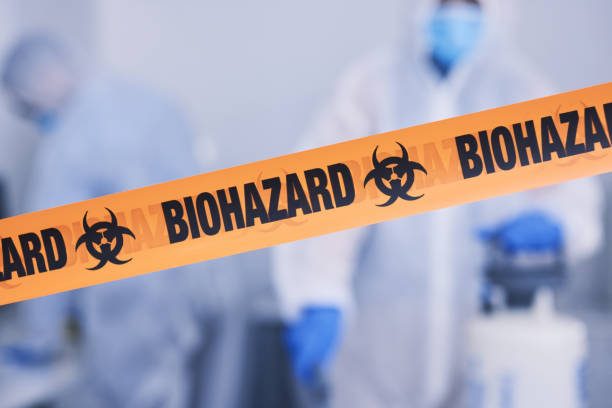 Professional Biohazard Cleanup technician working in Greenback, TN